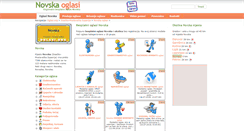 Desktop Screenshot of novska.oglasi.org