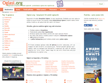Tablet Screenshot of oglasi.org